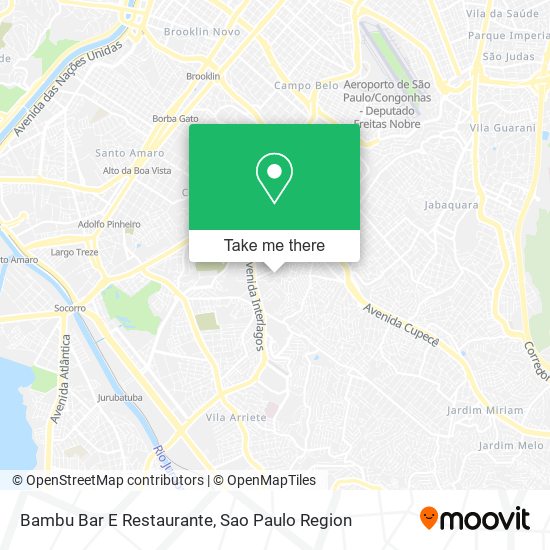 Bambu Bar E Restaurante map