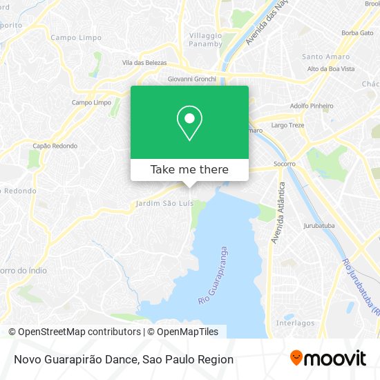 Novo Guarapirão Dance map
