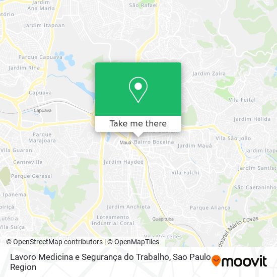 Lavoro Medicina e Segurança do Trabalho map