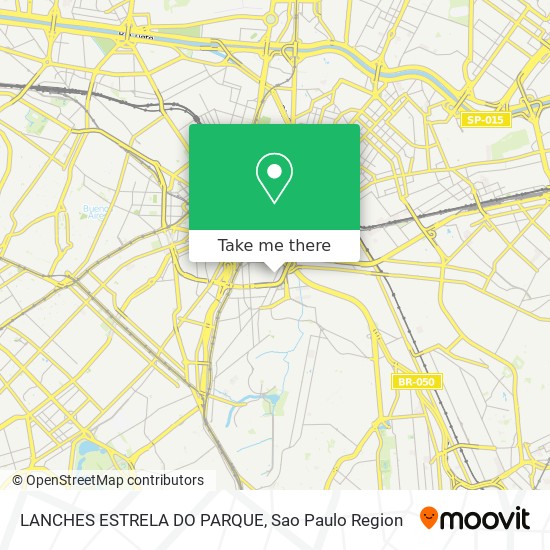 Mapa LANCHES ESTRELA DO PARQUE