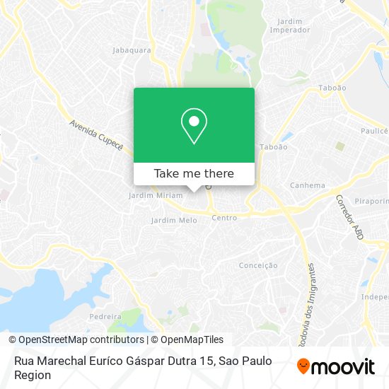 Rua Marechal Euríco Gáspar Dutra 15 map