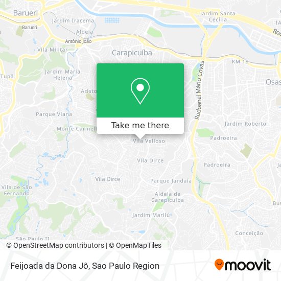 Feijoada da Dona Jô map