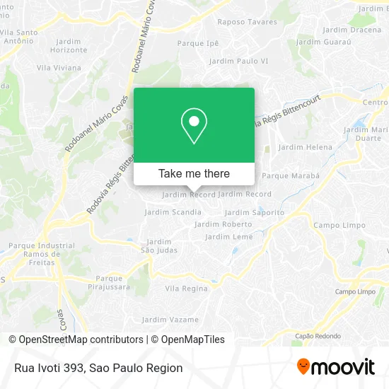 Rua Ivoti 393 map