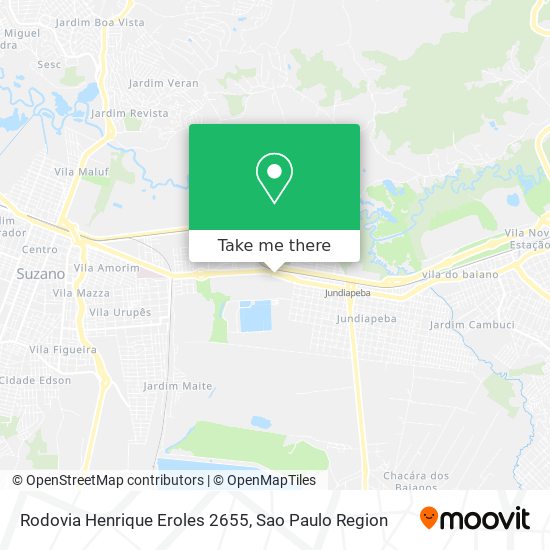 Rodovia Henrique Eroles 2655 map