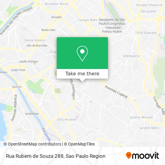 Rua Rubem de Souza 288 map