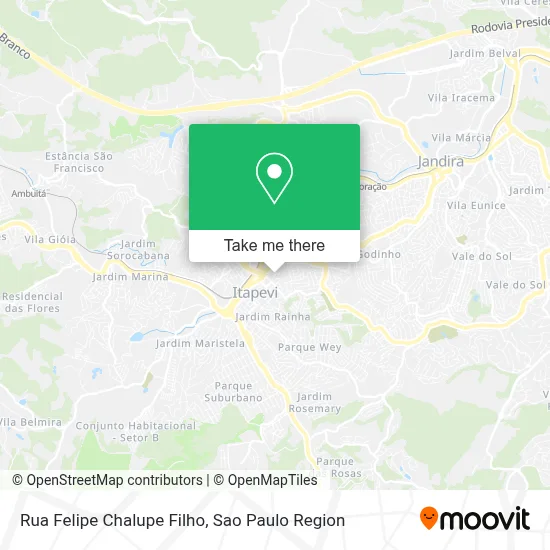 Rua Felipe Chalupe Filho map