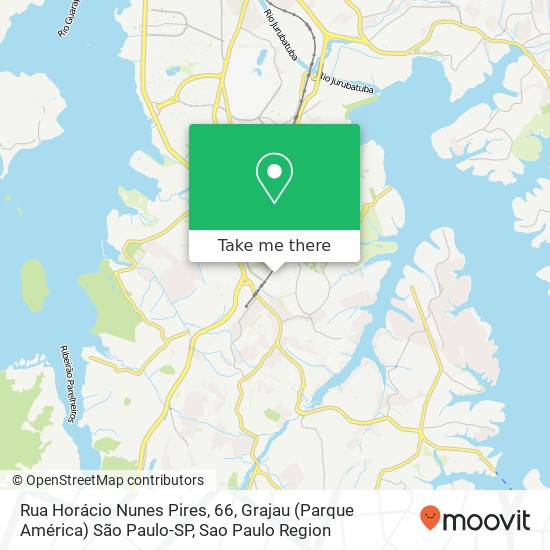 Rua Horácio Nunes Pires, 66, Grajau (Parque América) São Paulo-SP map