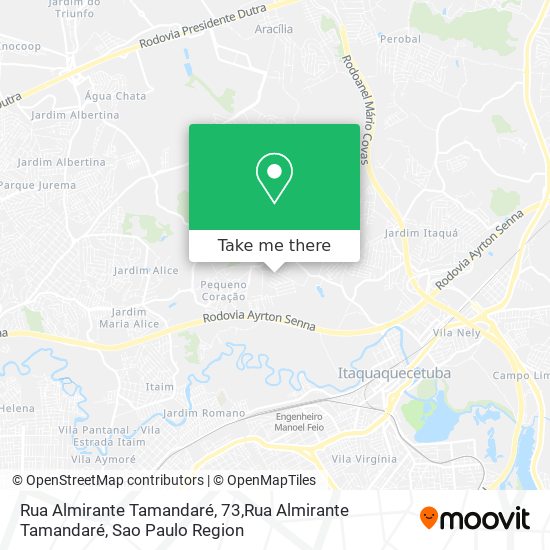 Rua Almirante Tamandaré, 73,Rua Almirante Tamandaré map