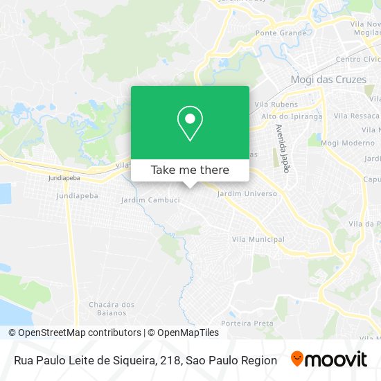 Rua Paulo Leite de Siqueira, 218 map