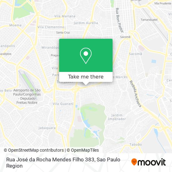 Rua José da Rocha Mendes Filho 383 map