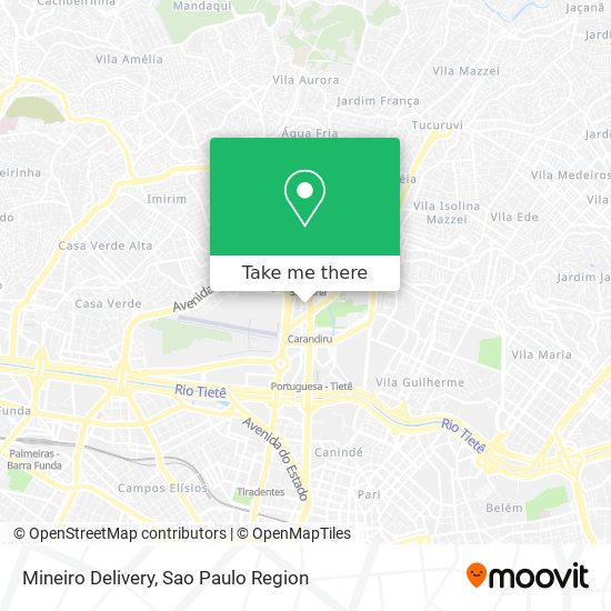 Mapa Mineiro Delivery