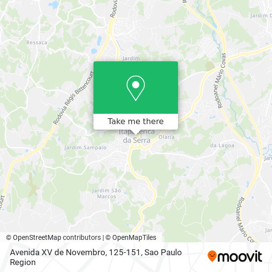Avenida XV de Novembro, 125-151 map