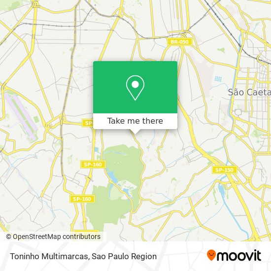 Toninho Multimarcas map