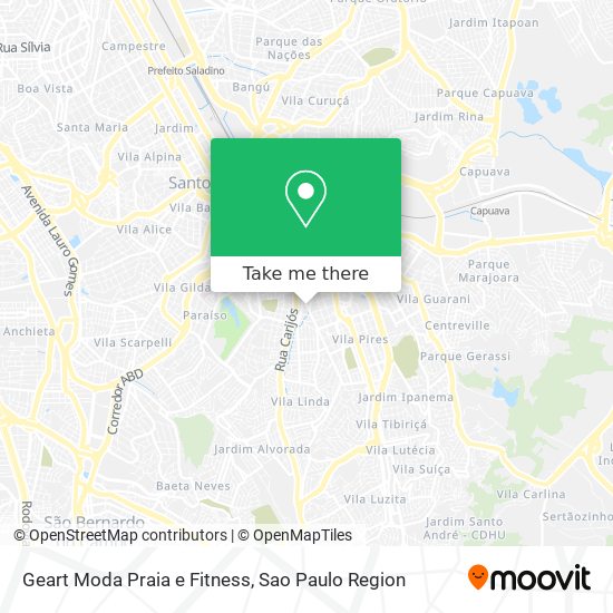 Geart Moda Praia e Fitness map
