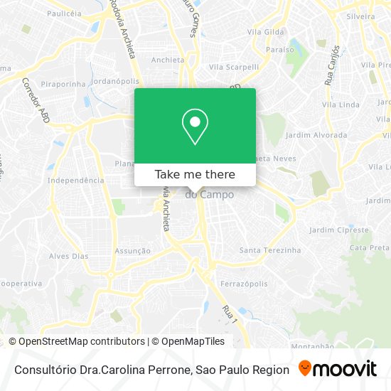 Consultório Dra.Carolina Perrone map
