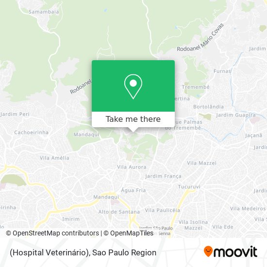 (Hospital Veterinário) map