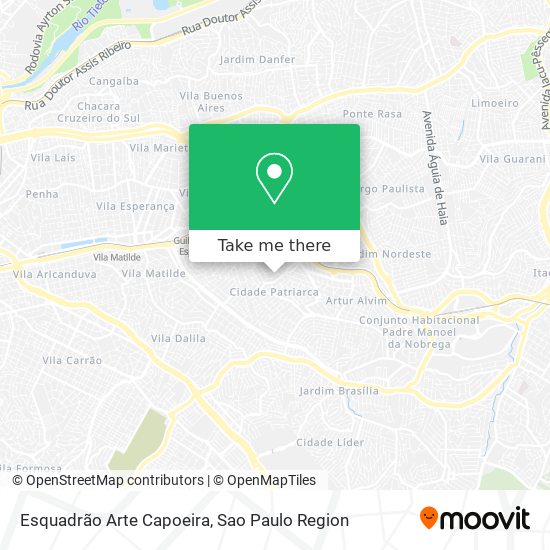 Esquadrão Arte Capoeira map