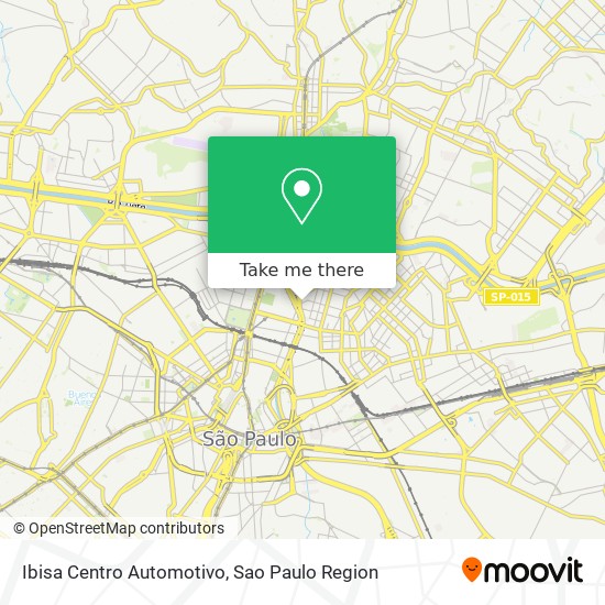 Ibisa Centro Automotivo map