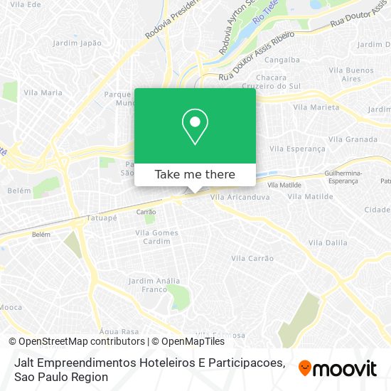 Mapa Jalt Empreendimentos Hoteleiros E Participacoes