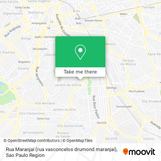 Mapa Rua Maranjaí (rua vasconcelos drumond maranjaí)