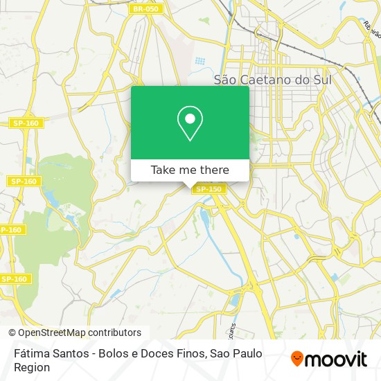 Fátima Santos - Bolos e Doces Finos map