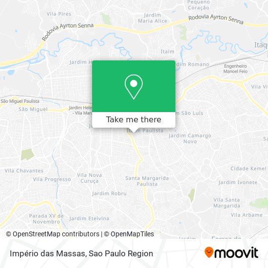 Império das Massas map