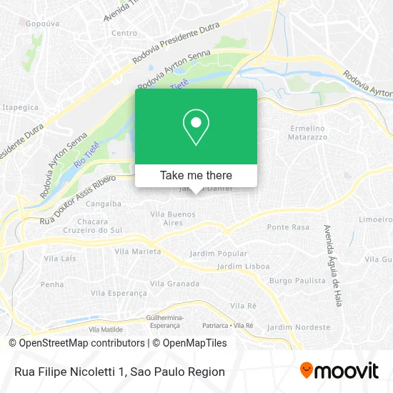 Rua Filipe Nicoletti 1 map