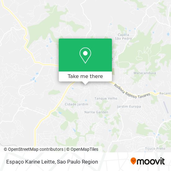 Espaço Karine Leitte map