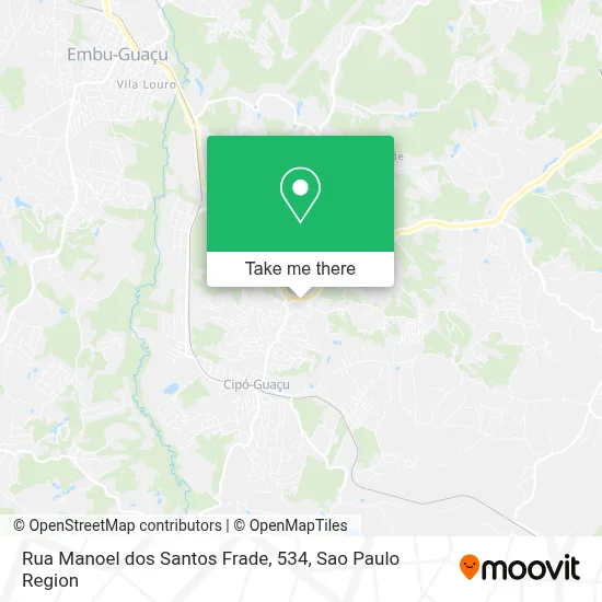 Rua Manoel dos Santos Frade, 534 map