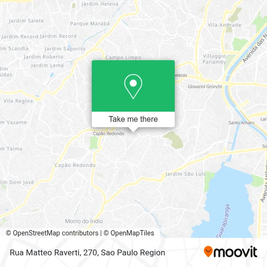 Rua Matteo Raverti, 270 map