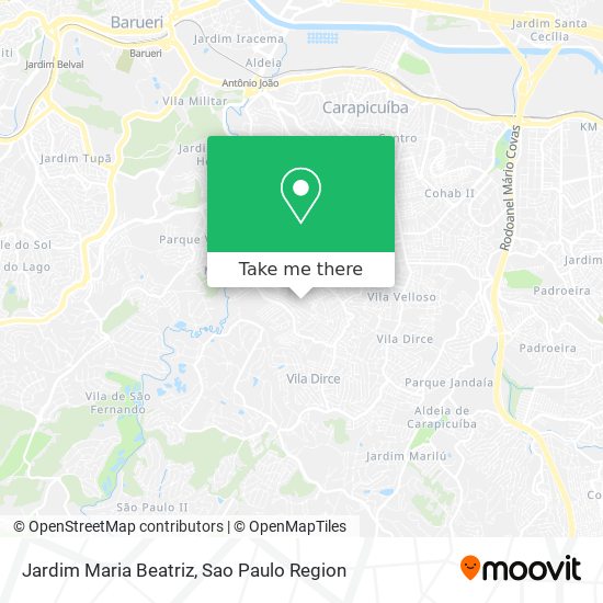 Jardim Maria Beatriz map