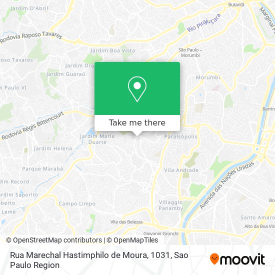 Rua Marechal Hastimphilo de Moura, 1031 map