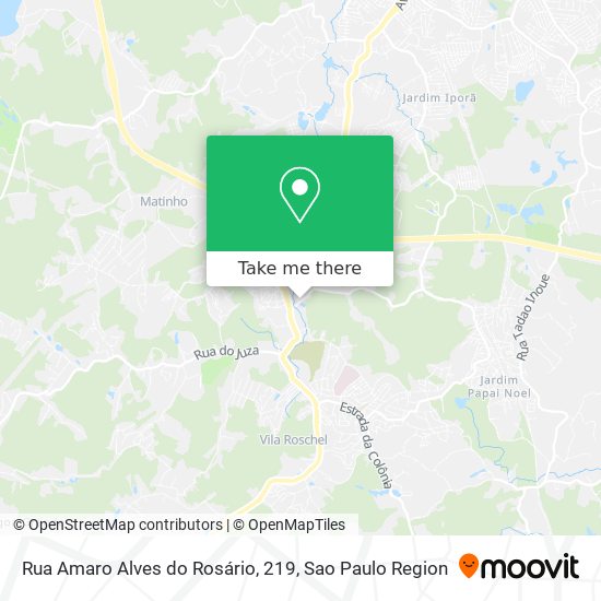 Rua Amaro Alves do Rosário, 219 map