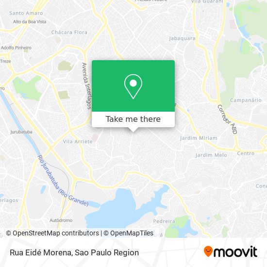 Mapa Rua Eidé Morena