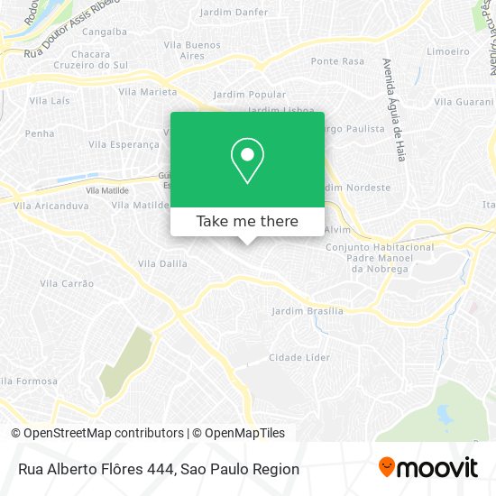 Rua Alberto Flôres 444 map