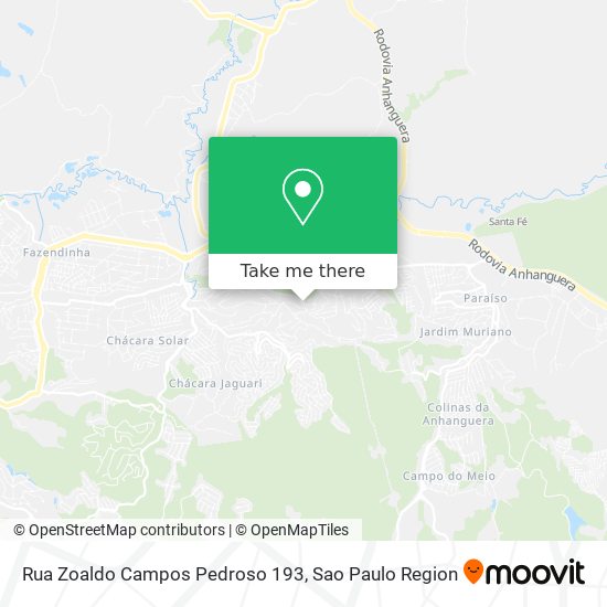 Rua Zoaldo Campos Pedroso 193 map