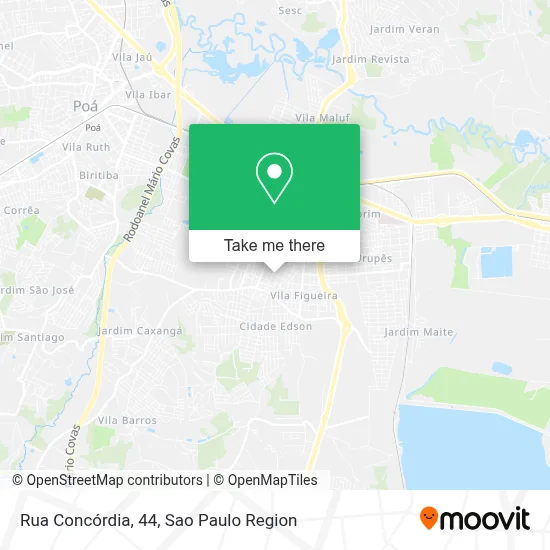 Rua Concórdia, 44 map