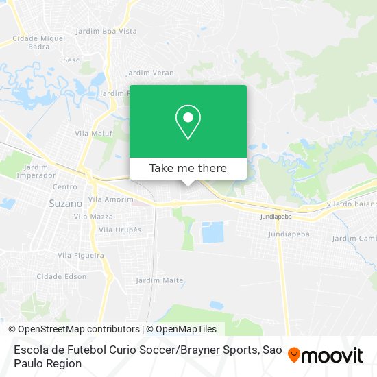 Escola de Futebol Curio Soccer / Brayner Sports map