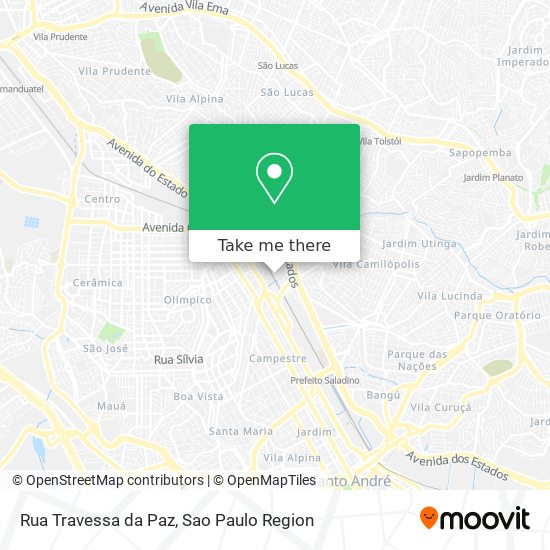 Rua Travessa da Paz map