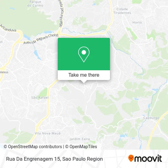 Rua Da Engrenagem 15 map