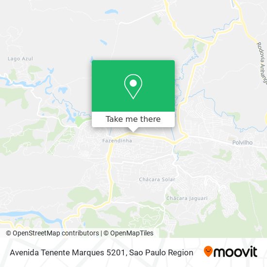 Avenida Tenente Marques 5201 map