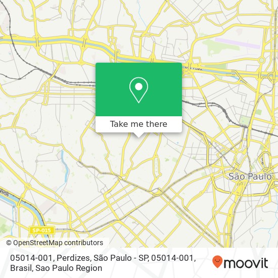 05014-001, Perdizes, São Paulo - SP, 05014-001, Brasil map