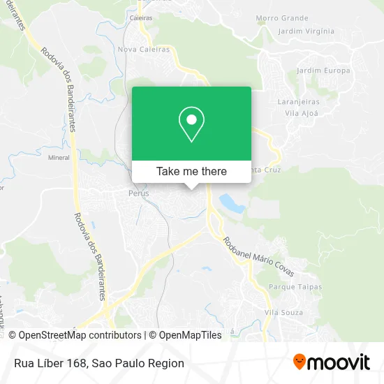 Rua Líber 168 map