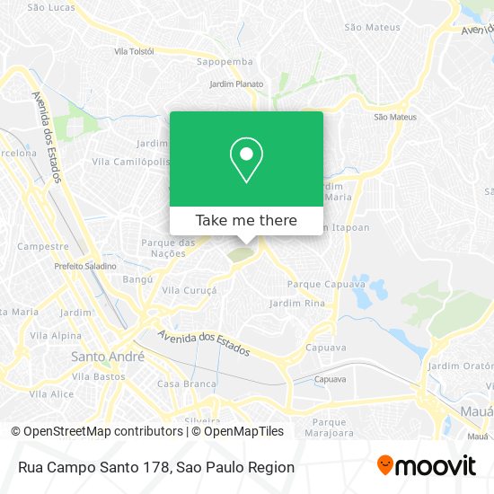 Rua Campo Santo 178 map