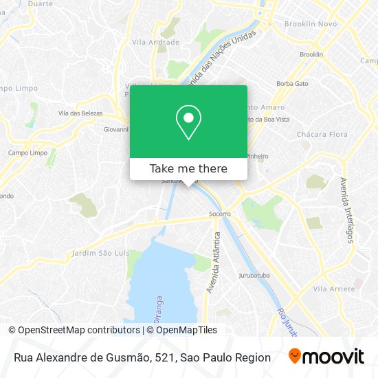 Rua Alexandre de Gusmão, 521 map