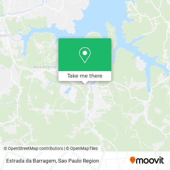 Estrada da Barragem map