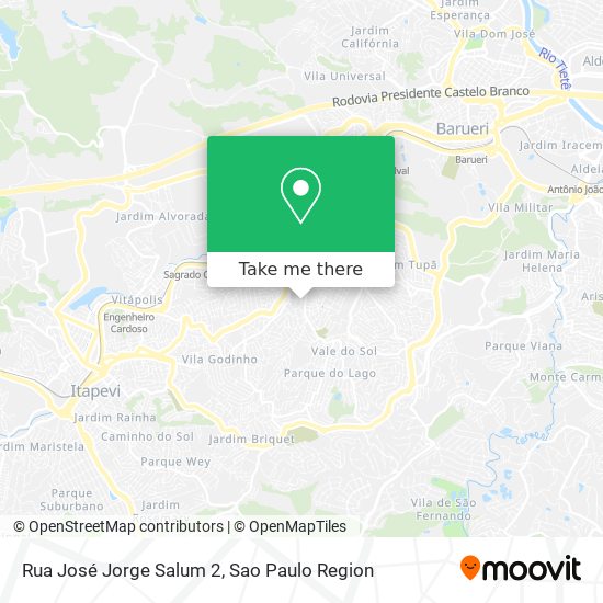Rua José Jorge Salum 2 map