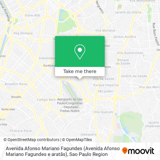 Avenida Afonso Mariano Fagundes (Avenida Afonso Mariano Fagundes e aratãs) map