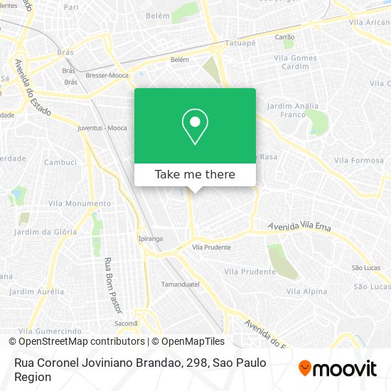 Rua Coronel Joviniano Brandao, 298 map