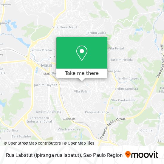 Rua Labatut (ipiranga rua labatut) map